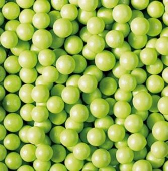 Picture of GREEN SUGAR PEARLS 6MM  X 1 GRAM MINIMUM ORDER 50G